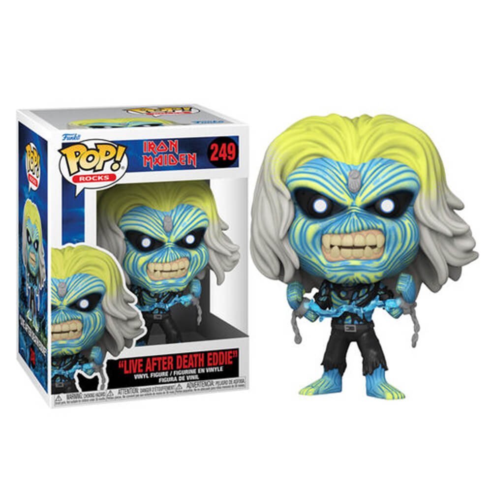 Iron Maiden Eddie Live After Death Pop! винил