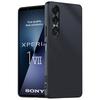Минималистичный деловой кожаный чехол для Sony Xperia 10 1 5 VII III IV V VI 5G с мягким силиконовым бампером, противоударная защитная крышка