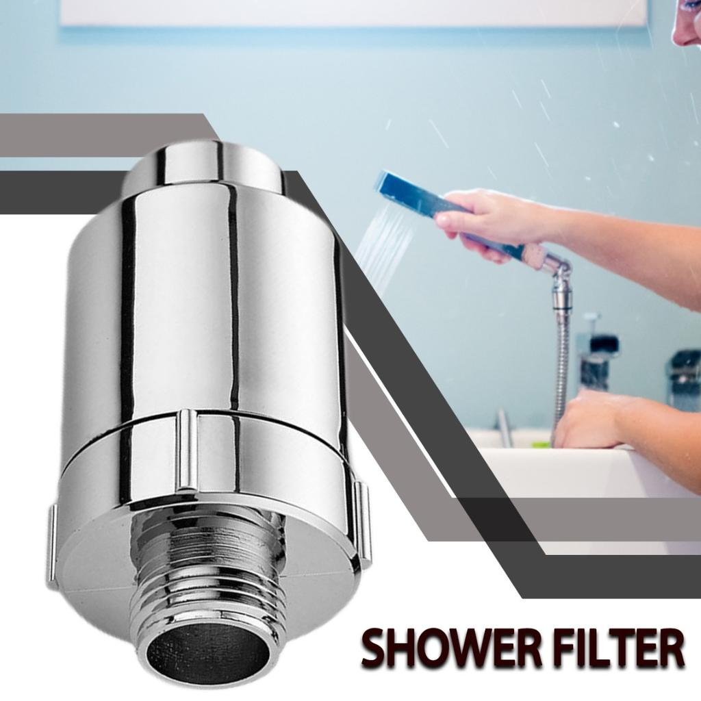 Универсальный фильтр для воды для душа Beishu, встроенный смягчитель жесткой воды с удалением хлора