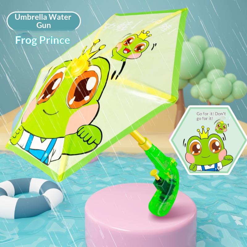 Child Friendly Umbrella Water Blaster Gun for Outdoor Fun at Beach or Yard