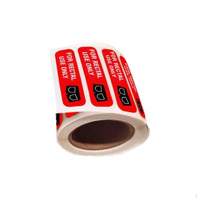 500 Наклеек Только для ректального применения Пародия Легко читаемые Постоянная адгезия к поверхности