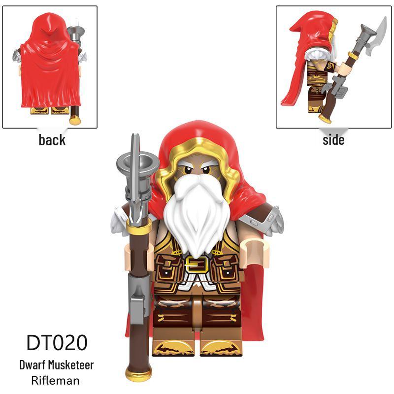 Эксклюзивный винтажный набор мини-конструкторов DT8904 Эльзас