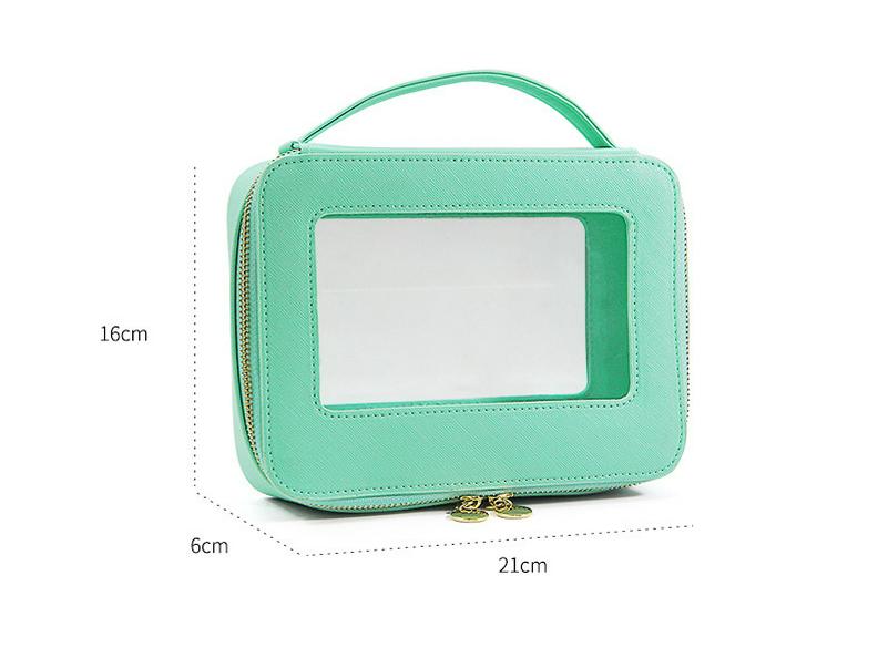 Роскошная прозрачная дорожная косметичка - высококачественный органайзер для косметики из ПВХ