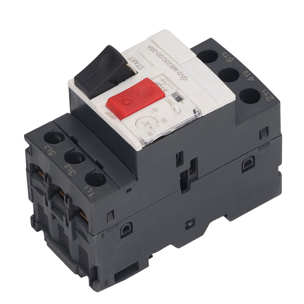 Автоматический выключатель двигателя 3P Переключатель защиты от перегрузки Ручной пускатель двигателя Кнопка AC 690V GV2ME22C