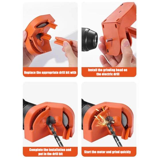 Многоцелевая шлифовальная точилка для сверл, легкая, портативная, простая в использовании, кухонные ножи, точилка для сверл, шлифовальный инструмент