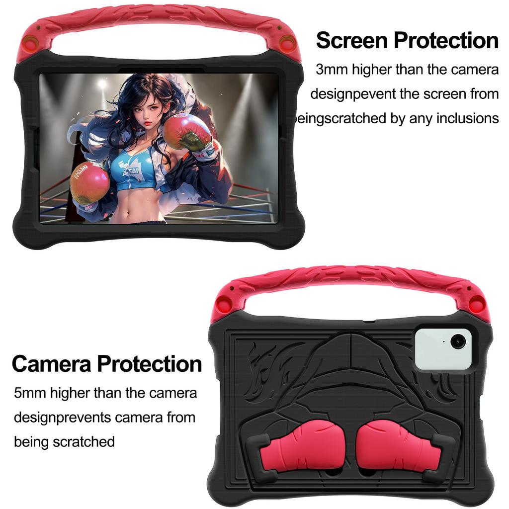 Чехол EVA для Samsung Galaxy Tab S10 FE/S9 FE/S9/S8/S7, чехол для планшета в стиле бокса с ручкой-подставкой