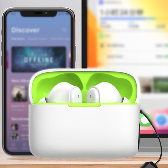 Беспроводные наушники с поддержкой Bluetooth, шумоподавлением, водонепроницаемые, сверхлегкие, перезаряжаемые, удобные наушники-вкладыши