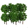 40x Model Trees Layout Train Railway Diorama Landscape Scenery 1:150