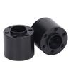 2pcs 1.9 2.2 Inch Wheel Hex Hub Widen Adapter Brass Black Wheel Rim Adapter for Remote Control Car 18.5mm   0.7in