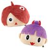 Toei Animation Gegege no Kitaro Nekomusume Face Cushion Yurumochi Plush 290x300mm LINE