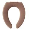 OKA Milling Toilet Seat Cover Type Brown Washable U-Shaped (Knit Scandinavian)