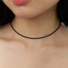 Geegee Black Spinel Necklace