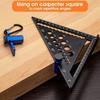 with Thumb Screw Square Auxiliary Clamp Wear-resistant Right Angle Ruler Auxiliary Clamp  Rafter