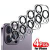4 шт. защитное стекло с полным покрытием для iPhone 11 12 13 15 Pro Max, защита камеры для iPhone 13 14 Mini Ultra HD, не влияет на ночь