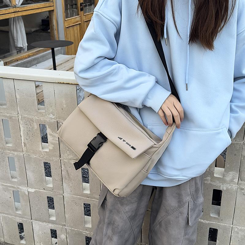 Men's Crossbody Bag Student Shoulder Bag Women's Large Capacity Messenger Bag