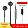 Type-C Digital Audio Headphones with In-Line Controls for Samsung, iPad, Xiaomi, and Huawei Devices