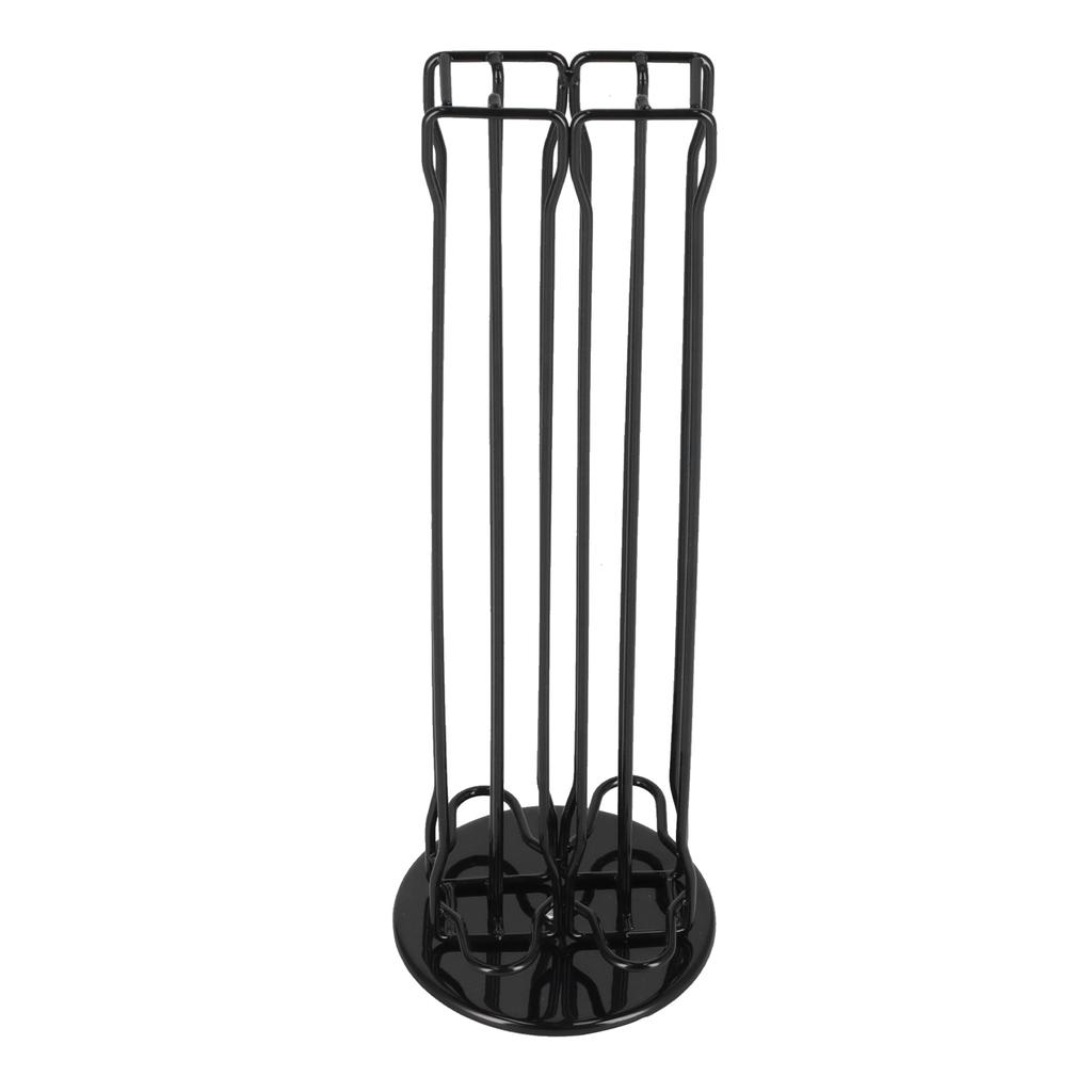 Coffee Capsule Rack 360 degrees Rotatable Metal Coffee Capsules Holder Rack Simple Design Holds 40 Coffee Pods for