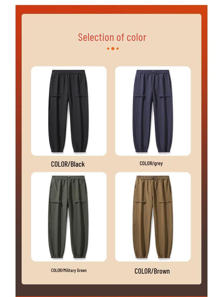 Осенне-зимние унисекс ветрозащитные софтшелл брюки для хайкинга с водонепроницаемой бархатной подкладкой, с возможностью нанесения логотипа