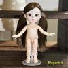 1 Набор Милая кукла 1/8 3D Реалистичный глаз 13 подвижных суставов Милая кукла 16-17 см с разными выражениями Лица Игрушка для девочки