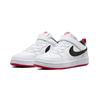 Nike Детские кроссовки Court Borough Low 2 SE PS White Very Berry Черные DM0111-100