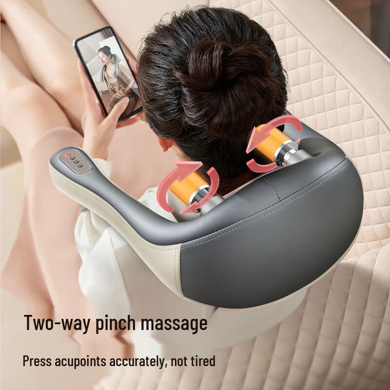 AUX Multifunction Neck and Shoulder Massager CN plug (adapter included)