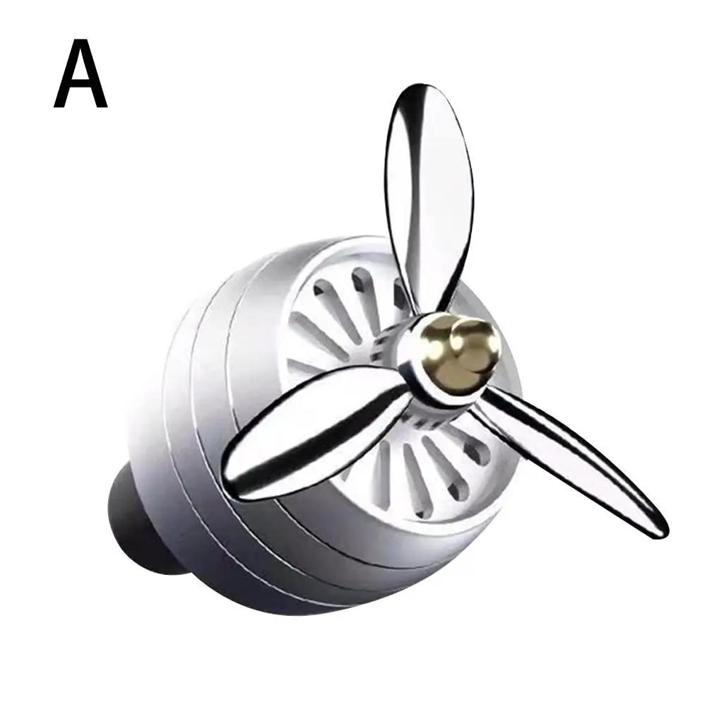 Освежитель воздуха для автомобиля Ароматерапия Pilot Вращающийся пропеллер Ароматизатор Auto Pilot Ароматизатор Аксессуары Украшения Автомобильный воздухозаборник H3L1