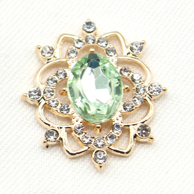 27*31 мм овальная водный алмаз сплав цветок пластина ювелирные изделия аксессуары сделай сам свадебное платье бант головной убор ювелирные изделия аксессуары