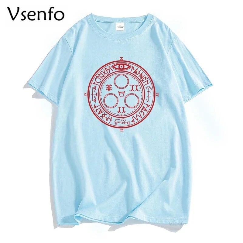 Silent Hill Graphic T-shirt Unisex Halo Sun Loose Casual Punk Movie Cotton T-shirt Printed Short Sleeve Top Unisex Clothing