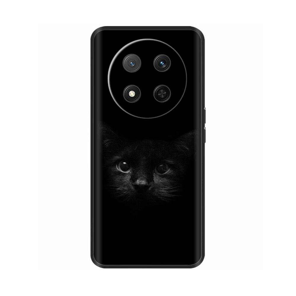 Чехол для Honor X9C Magic 7 Lite Мультяшный Мягкий Жидкий Силикон Чехол для Телефона Для Honor Magic7 Lite HonorX9C Защитная Задняя Крышка
