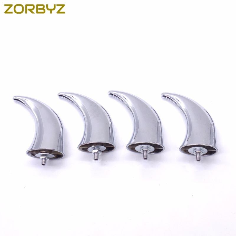 ZORBYZ Хромированные Декоративные Рожки Переднего Крыла Для Мотоциклов Harley Honda Ymaha suzuki Kawasaki