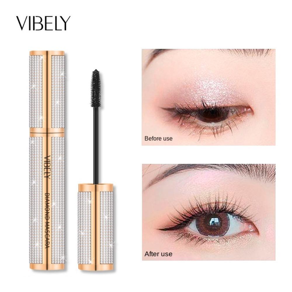 Тушь для ресниц VIBELY Starry Sky 4D Водостойкая тушь для ресниц с толстыми и длинными завитками, водостойкая и не слабая тушь для ресниц VIBELY Starry Sky 4D