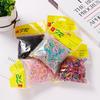 About 1000pcs Colorful Rubber Hairband Rope Ponytail Elastic Ties Braids Disposable Hair Accessory