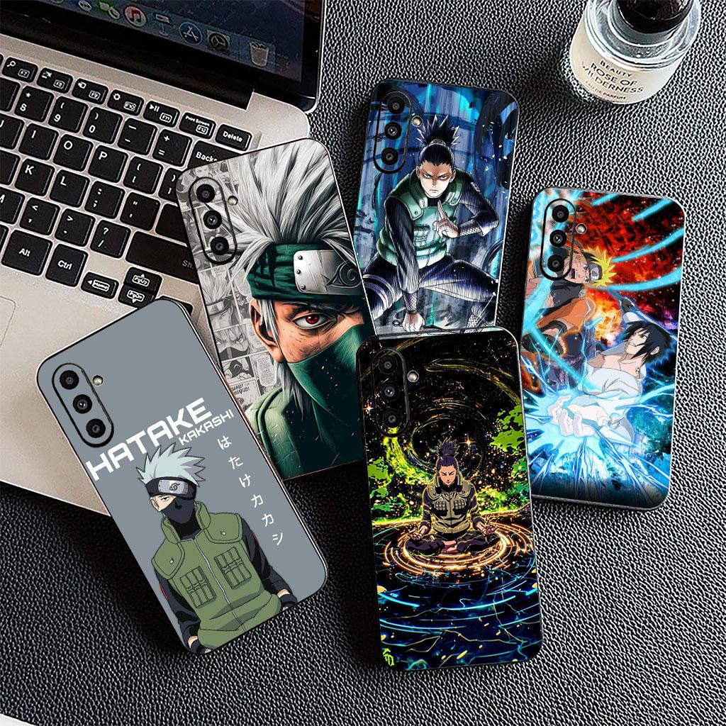 Cover for Samsung Galaxy S22 S21 S20 FE Ultra Plus A35 A36 A55 A37 A33 A34 A57 Phone Case Narutos Nara Shikamaru Sasuke Kakashi