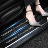 VCJ1  Carbon Fiber Car Sticker Car Door Protective Strip For Mercedes Benz W203 W204 W205 W210 W211 W212 W221 W222 CLS CLA CLK SLK GLK