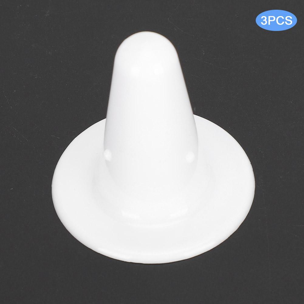 3шт пластиковый белый коровий поддельный твердый сосок безопасный здоровый скот доильный аппарат аксессуар белый