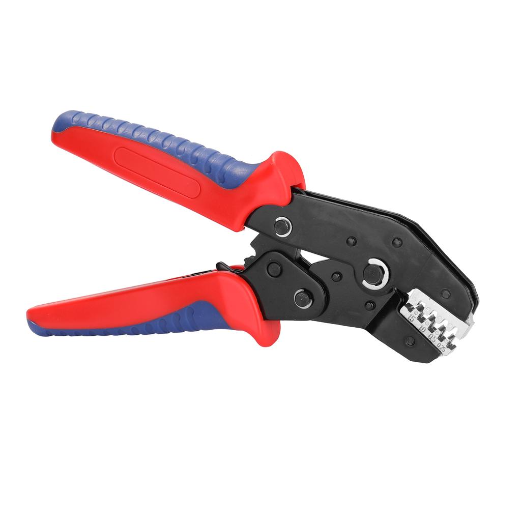 SN 48BS Ferrule Crimping Tool Kit Insulation Terminals Crimper Plier with 8 Replacement Jaws