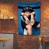 Rapper Duki Tapestry Rap Singer Poster Digital Prints Flag Home And Garden Decor Wall Hanging Bedroom Background Concert Banner