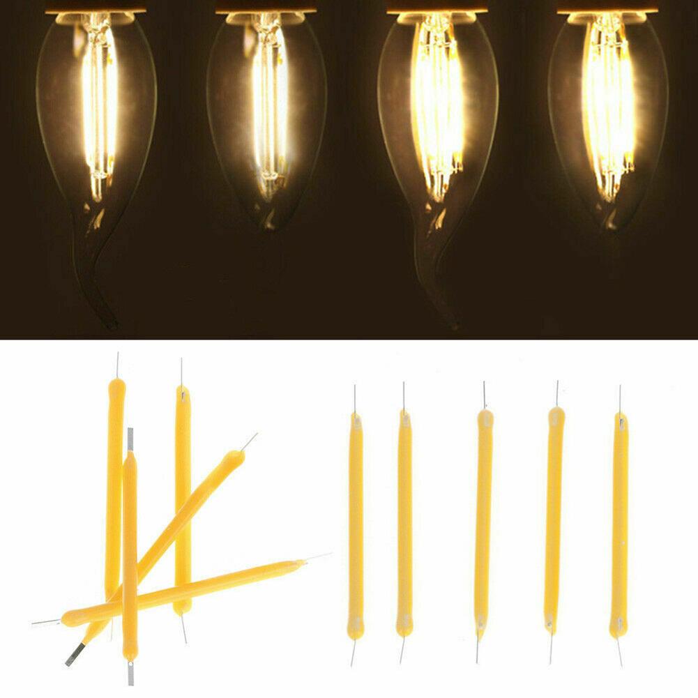 10 шт. Для ламп Эдисона, детали для ламп накаливания, DC3V, DC12V, светодиодный чип, лампа накаливания