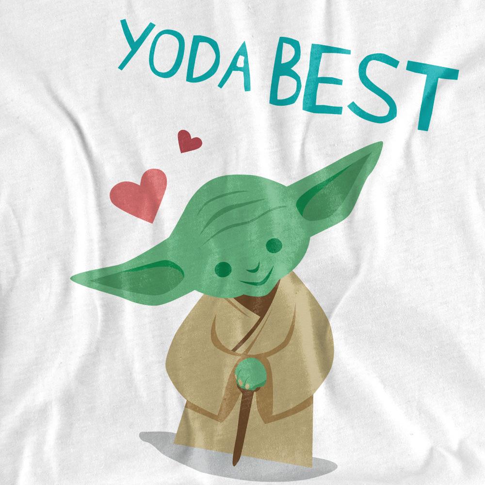 STAR WARS Футболка унисекс для взрослых Yoda Best Mum ко Дню матери