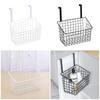 1 шт. Черно-белая подвесная корзина для двери, подвесная полка для ванной комнаты, полка для бутылок с приправами