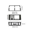 3Pcs Carbon Fiber Interior Central Console Cover Trim For BMW X5 E53 00-06 TypeB