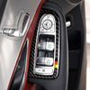 For Mercedes C Class W205 GLC C180 C200 Accessories Carbon Fiber Car Window Switch Armrest Panel Trim Car Styling Stickers
