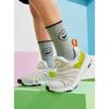 Nike Dynamo Free PS Амортизация Caterpillar Низкие Детские Повседневные Кроссовки Серебристо-Зеленые Дошкольные FN3690-180