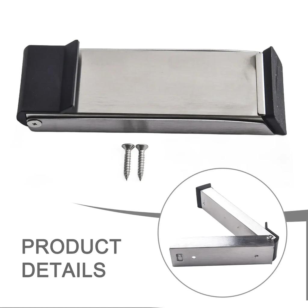 Door Stopper Silent Magnetic Wall Mount Catch Nail-Free Sticker Windproof Doorstop Anti-Collision Wall Protector Hardware