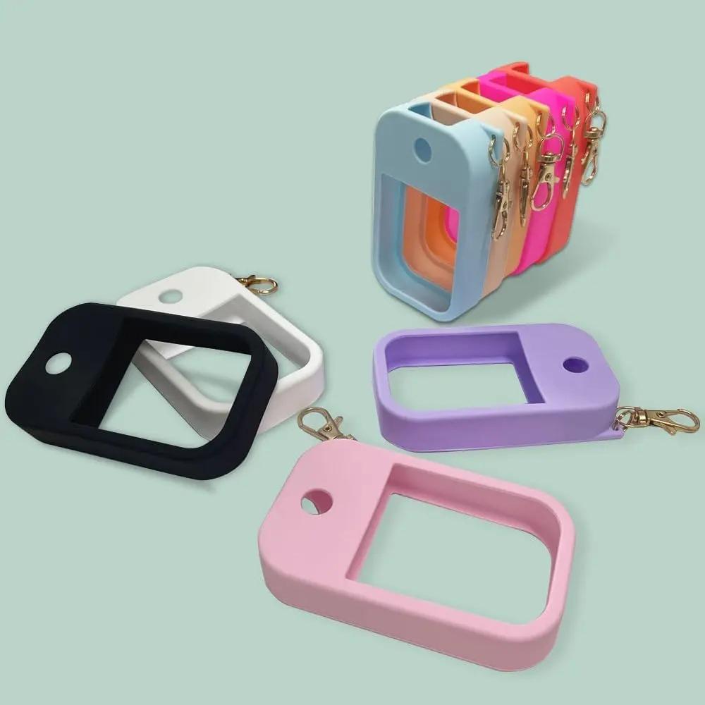 Улучшенный силиконовый чехол для защиты от падений, защитный чехол для флакона с парфюмом, защитная крышка для спрея с антисептиком для рук с брелоком для Touchland