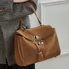 Сумка-тоут, Расслабленный стиль, Сумка Келли с замком большой вместимости, Женская сумка через плечо
