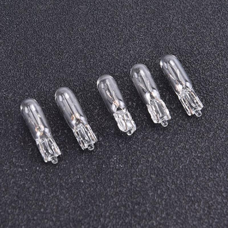 20 шт. галогенные лампы T5 W2W 12 В для автомобильных приборов, приборной панели, предупреждающие лампы для салона автомобиля