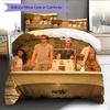 The Bund Mysteries Pattern Bedding Home Decoration Birthday Gift (1 * duvet cover + 2 * pillowcase, without core)