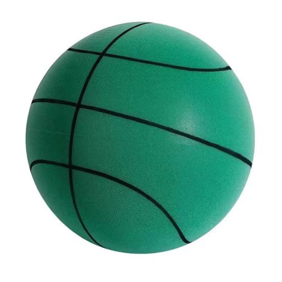 Бесшумный баскетбольный мяч для дриблинговых тренировок в помещении. Высокоплотный пенный баскетбольный мяч для тренировок в помещении. Бесшумный мяч.