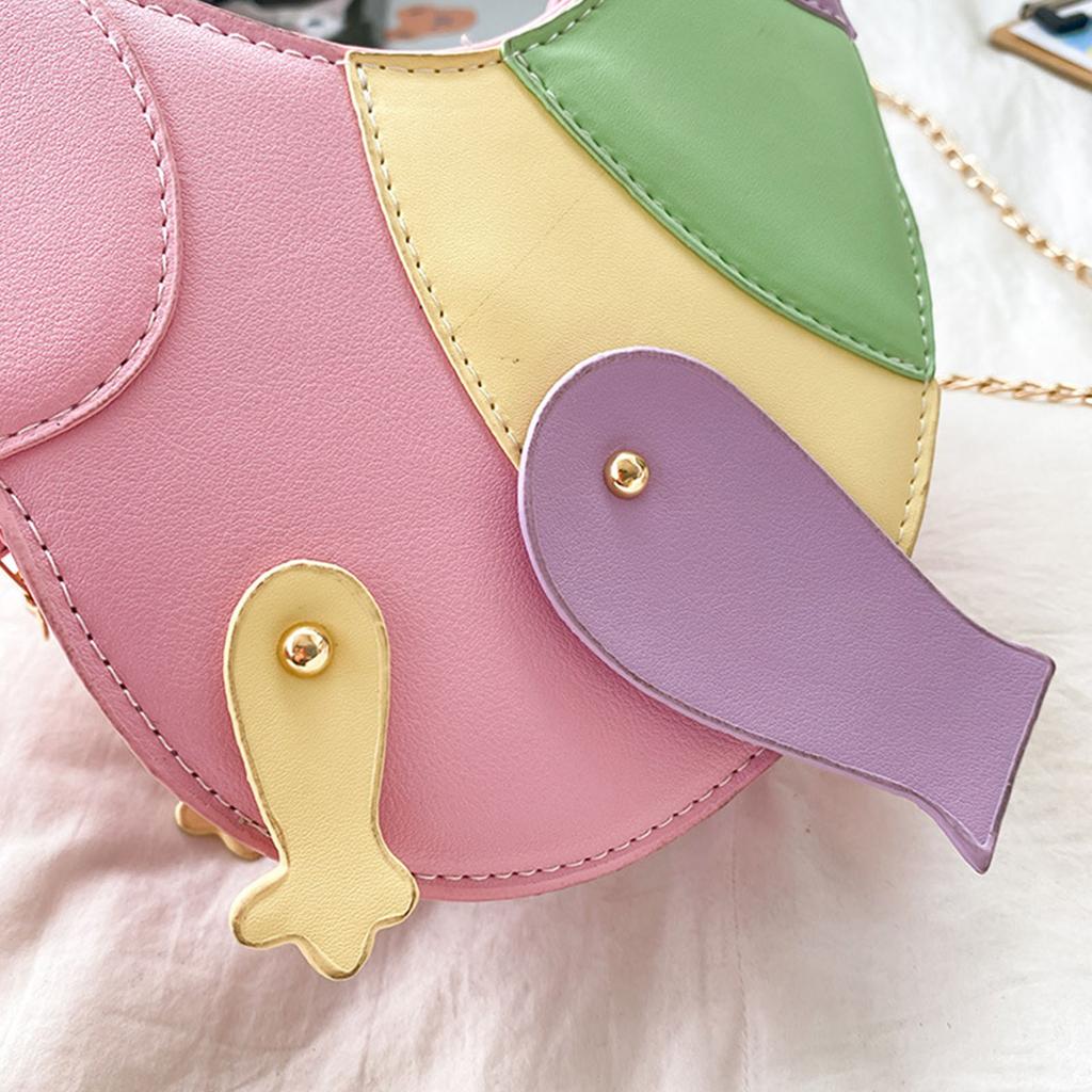 Забавный 3D мультфильм животное динозавр сумка цепь повседневные женские сумки через плечо кошелек